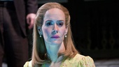 Danny Burstein as Matt Friedman and Sarah Paulson as Sally Talley in Talley's Folly.