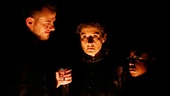 Luke Robertson, Bianca Amato Quincy Tyler Bernstine in Neva. 