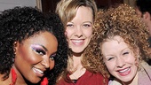 Rock of Ages ladies Theresa Stanley, Kate Rockwell and Josephine Rose Roberts are obviously having a blast.