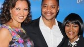 In The Trip to Bountiful, Vanessa Williams and Cuba Gooding Jr. star as Jessie Mae and Ludie Watts, a married couple who refuse to let their mother Carrie (Cicely Tyson, r.) return to her hometown one last time.