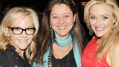 Funny ladies Rachael Harris and Camryn Manheim cheer on Betsy Wolfe on her big night!