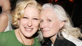 Glenn Close just couldn’t get over the sensational performance by Bette Midler in I’ll Eat You Last. 
