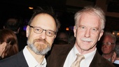 David Hyde Pierce congratulates Tony winner and 14-time (!) Tony nominee John Lee Beatty for his special citation from the Drama Critics’ Circle.