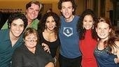 A parting shot with leads Jacobs, Beach, Galloway, Rubin-Vega, Lazar, Ewoldt and Keenan-Bolger.See you at the show!