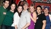 Photo Op - Grease CD signing - Jose Restrepo - Lindsay Mendez - Laura Osnes - Max Crumm - Robyn Hurder - Ryan Patrick Binder - Matthew Saldivar