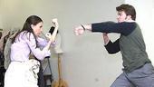Little Women Press Rehearsal - Sutton Foster - Danny Gurwin