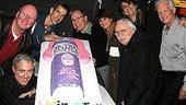 Members of the creative and producing teams: Scott Wittman, Mark O'Donnell, Jerry Mitchell, Jack O'Brien, Margo Lion, Thomas Meehan, David Rockwell and Tom Viertel.