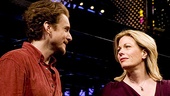 One look says it all: real-life spouses Jason Danieley and Marin Mazzie share a sweet moment onstage.