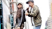 Bway on Bway 2010 – Karen Olivo – Lin-Manuel Miranda- Karen Olivo face