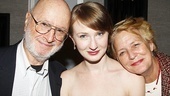 Tigers leading lady Halley Feiffer gets some opening night love from dad, famed author and cartoonist Jules Feiffer and mom, acclaimed essayist and comedienne Jenny Allen. 