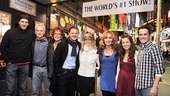 Mamma Mia Disco Ball Lighting – Patrick Boll – John Dossett – Gina Ferrall – Clarke Thorell – Lisa Brescia – Judy McLane – Liana Hunt – Corey Greenan