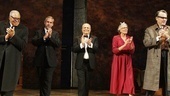 Driving Miss Daisy Opening Night – David Esbjornson – James Earl Jones – Alfred Uhry – Vanessa Redgrave – Boyd Gaines (curtain call)