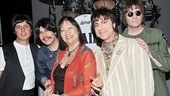 Rain opening night - Joey Curatolo - Joe Bithorn - May Pang - Ralph Castelli – Steve Landes