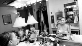 Cherry Jones backstage at Mrs. Warren’s Profession – Cherry Jones