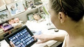 Cherry Jones backstage at Mrs. Warren’s Profession – Cherry Jones