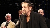 The man of the evening, Al Pacino, is reprising his summertime star turn as one of Shakespeare's most complicated and celebrated roles; the moneylender Shylock. 