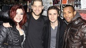 Kris Allen joins ranks with ensemble members Alysha Umphress, Ben Thompson and Wallace Smith.