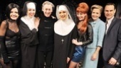 Alan Cumming hops in for a shot with the entire Sister family: Alison Fraser, Julie Halston, Charles Busch, Amy Rutberg, Jennifer Van Dyck and Jonathan Walker. 