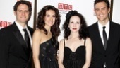 Looking black-tie ready, Steven Pasquale, Laura Benanti, Bebe Neuwirth and Cheyenne Jackson walk the red carpet before Manhattan Theatre Club’s winter benefit.