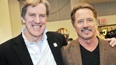 Proud papas! Tom Wopat and Nick Wyman play the fathers of Frank Abagnale Jr. and Brenda Strong.