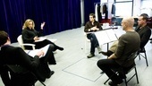 High rehearsal – Stephen Kunken – Kathleen Turner – Evan Jonigkeit – Matthew Lombardo – Rob Ruggiero