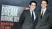 Director Evan Cabnet and playwright David West Read have a lot to be proud of tonight! 