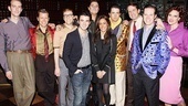 Kevin Jonas at Million Dollar Quartet – Corey Kaiser - Jared Mason - Larry Lelli, Kevin Jonas - Danielle Deleasa Jonas - Lance Guest - Eddie Clendening - James Moye - Eric Hayden - Victoria Matlock