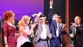 Catch Me If You Can Opening Night – curtain call (Norbert hat)