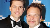 Catch Me If You Can Opening Night – Aaron Tveit – Norbert Leo Butz (party entrance)
