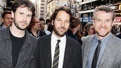 Josh Hamilton, Paul Rudd and Tate Donovan walk the red carpet together. (Nice beards, guys!)