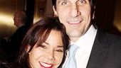 Daphne Rubin-Vega cheers on her LAByrinth Theater Company pals with husband Tommy Costanzo