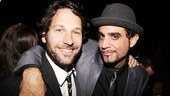 Paul Rudd congratulates show star Bobby Cannavale. 