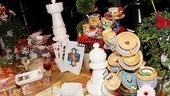 Opening Night of Wonderland – tea party table