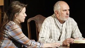 Linda Emond as Empty, Michael Cristofer as Gus and Molly Price as Shelle in The Intelligent Homosexual's Guide to Capitalism and Socialism with a Key to the Scriptures.