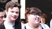 Glee NYC – Chris Colfer – Ashley Fink