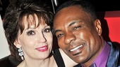 Beth Leavel and her onstage love, Allan Louis, are ready to celebrate.