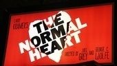 The Normal Heart Opening Night – marquee