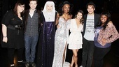 Glee Cast at Sister Act – Ashley Fink – Chris Colfer- Victoria Clark – Patina Miller – Lea Michele – Theo Stockman – Amber Riley