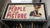 The People in the Picture Opening Night – marquee