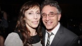 Chip Zien smiles for our camera with his lovely wife. 