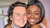Jonathan Groff and Angela Lansbury at <i>Sister Act</i> - Jonathan Groff – Patina Miller