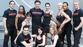 The cast of Chicago (Peter Nelson, Sharon Moore, Jennifer Dunne, Brent Barrett, Melissa Rae Mahon, Amra-Faye Wright, James Harkness, Brian O'Brien, Brian Spitulnik, Donna Marie Asbury and Dylis Croman) is honored to perform for the visiting sailors. 
