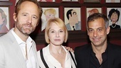 Co-stars John Benjamin Hickey, Ellen Barkin and Joe Mantello can't wait to see how they've been captured in caricature. 