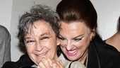Zoe Caldwell and Audra McDonald at Master Class – Zoe Caldwell – Tyne Daly (hugs)