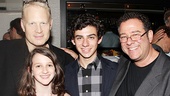 Opening night of <i>Rent</i> - Michael Greif and family 