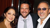 <i>Follies</i> opening night – Gloria Estefan – Raul Esparza – Emilio Estefan