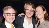<i>Follies</i> opening night – Alan Williams – Eric Schaeffer – Beth Williams 