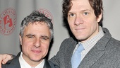 Dreams of Flying Dreams of Falling playwright Adam Rapp throws his arm around his talented director, Neil Pepe.