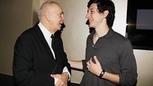 To call their on stage relationship strained is an understatement, but Langella and Driver are great pals in real life. 