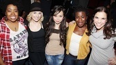 Godspell reunion – Celisse Henderson – Julia Mattison – Anna Marie Perez de Tagle – Uzo Aduba – Lindsay Mendez